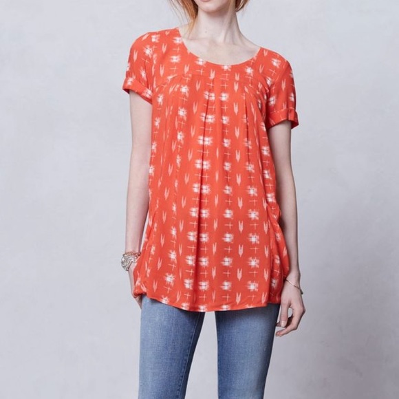 Holding Horses Orange Tunic - Picture 1 of 10